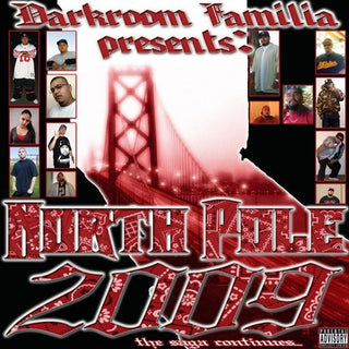 the album cover for DARKROOM FAMILIA PRESENTS - North Pole 2009