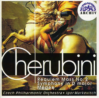 the album cover for Markevitch/Veselka/Czech Philh - Requiem Mass #2 in D Minor / Sym in D