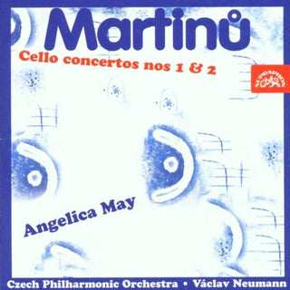 the album cover for May/Neumann/Czech Po - Cello Concertos 1 & 2