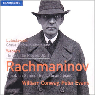 the album cover for William Conway - William Conway Plays Rachmaninoff