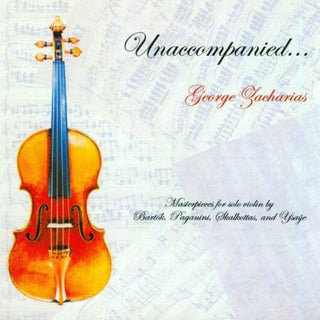the album cover for George Zacharias - Unaccompanied