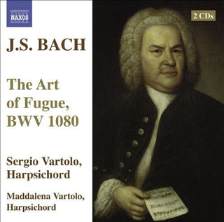 the album cover for Sergio Vartolo - Art of Fugue