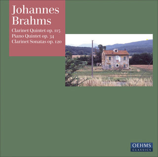 the album cover for J. BRAHMS - Clarinet Quintet