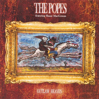 the album cover for Popes - Outlaw Heaven