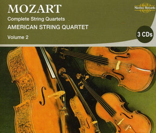 the album cover for W.A. Mozart - Complete String Quartets 2