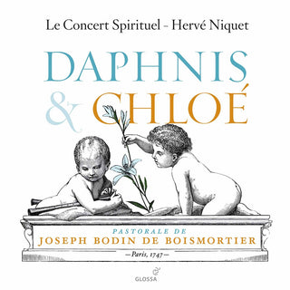the album cover for Boismortier / Mechaly / Duthoit / Geslot / Fechner - Daphnis Et Chloe