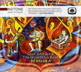 the album cover for Sean Johnson & the Wild Lotus Band - Devaloka [Digipak]