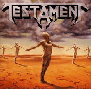 the album cover for Testament - Practice What You Preach