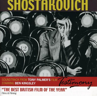 the album cover for D. SHOSTAKOVICH - Testimony: The Story of Shostakovich