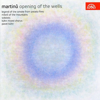 the album cover for B. MARTINU - Cantatas