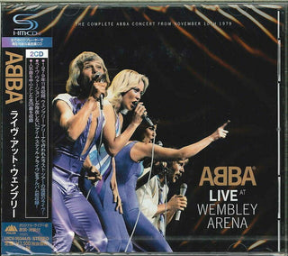 the album cover for ABBA - Live At Wembley Arena [Import]