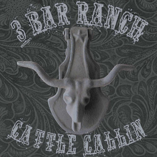the album cover for Hank 3s 3 Bar Ranch - Cattle Callin