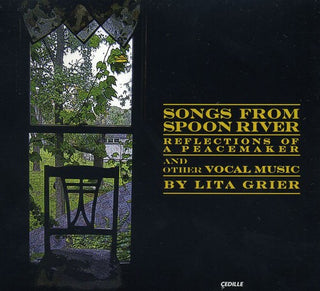 the album cover for L Grier - Songs from Spoon River: Reflections of Peacemaker