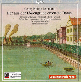 the album cover for Michael Schneider - Der Aus Der Lowengrube Errettete Daniel