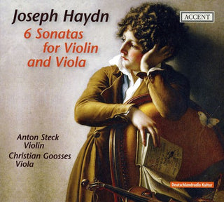 the album cover for Steck Anton /Christian - 6 Sonatas for Violin & Viola