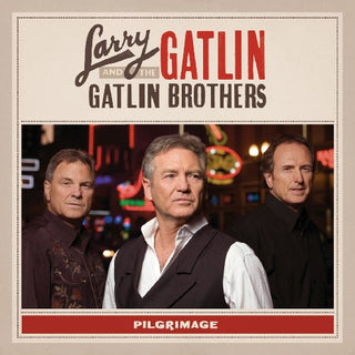 the album cover for Larry Gatlin & the Gatlin Brothers Band - Pilgrimage