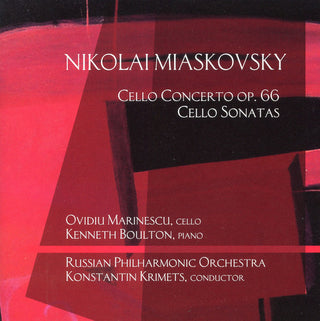 the album cover for Ovidiu Marinescu - Cello Concerto
