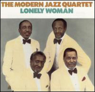 the album cover for Modern Jazz Quartet - Lonely Woman