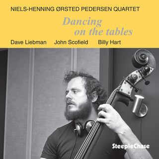 the album cover for Niels-Henning Ørsted Pedersen - Dancing on the Tables