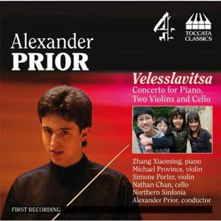 the album cover for Xiao-ming Zhang - Velesslavitsa