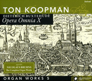 the album cover for Ton Koopman - Complete Works 10 / Organ Works 5