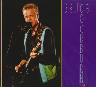 the album cover for Bruce Cockburn - Live