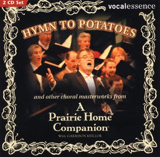 the album cover for Garrison/Vocalessen Keillor - Hymn to Poraroes & Others Choral Masterworks