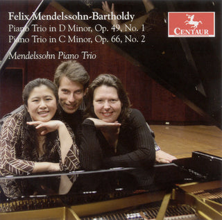 the album cover for F.B. Mdndelssohn - Piano Trio 1 & 2