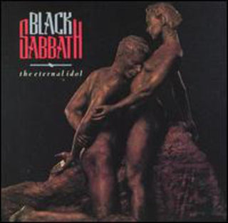 the album cover for Black Sabbath - Eternal Idol