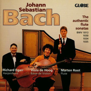 the album cover for Marten Root - Authentic Flute Sonatas