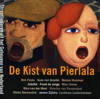 the album cover for Grootel / De Jonge / Jiskefet / Der Meel - De Kist Van Pierlala