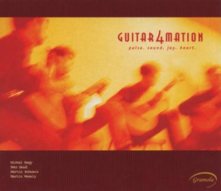 the album cover for Guitar4mation - Pulse Sound Joy Heart