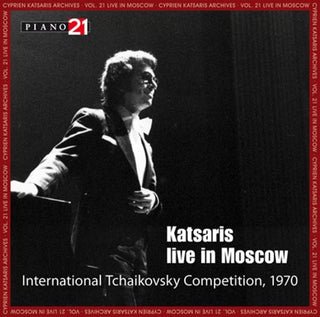 the album cover for Cyprien Katsaris - Live In Moscow