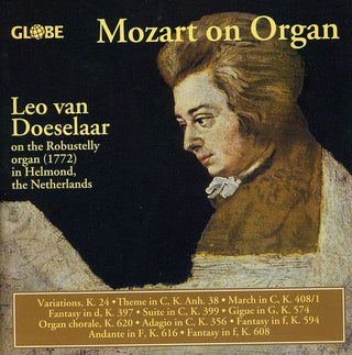the album cover for Doeselaar/Jordans - Mozart on Organ
