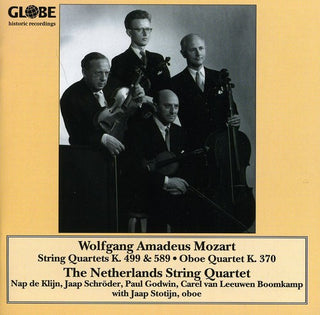 the album cover for W.A. Mozart - String Quartets