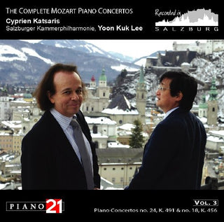 the album cover for Salzburger Kammerphilharmonie - Concertos Piano Vol. 3