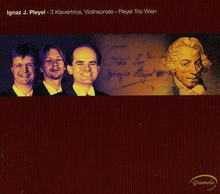 the album cover for Pleyel Orchestra - 3 Piano Trios / Violin Sonata