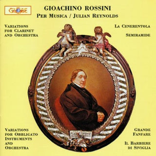 the album cover for Per Musica - Variations for Clarinet & Orchestra