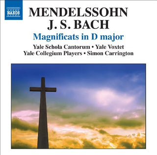 the album cover for Simon Carrington - Magnificats in D Major