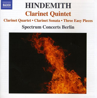 the album cover for Spectrum Concerts Berlin - Clarinet Quintet / Clarinet Quartet