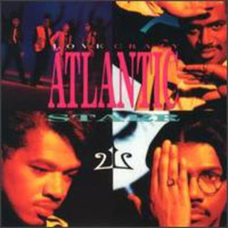 the album cover for Atlantic Starr - Love Crazy