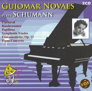 the album cover for Guiomar Novaes - Guiomay Novaesr Plays Schumann