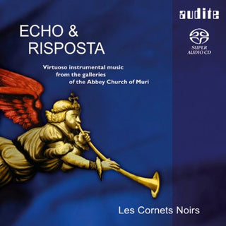 the album cover for Cornets Noir / Strobl - Due Chori: In Echo Ed in Risposta