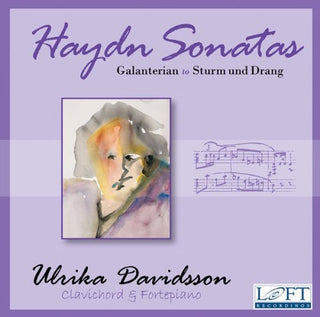 the album cover for Ulrika Davidsson - Sonatas on Clavichord