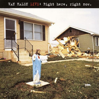 the album cover for Van Halen - Live-Right Here Right Now [Import]