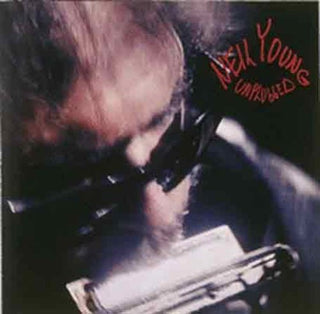 the album cover for Neil Young - Unplugged