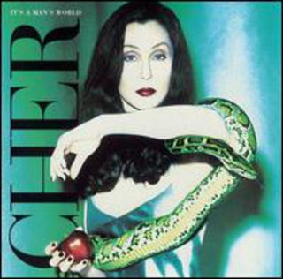 the album cover for Cher - It's a Man's World