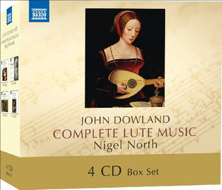 the album cover for J. DOWLAND - Complete Lute Music