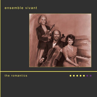 the album cover for Ensemble Vivant - Romantics