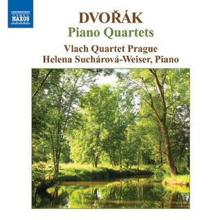 the album cover for Vlach Quartet Prague - Piano Quartets